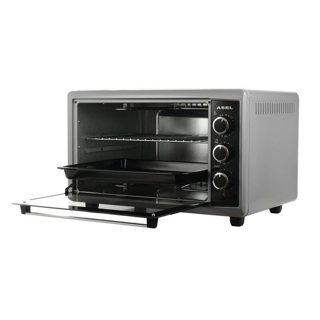 Бытовая электро духовка ASEL AF-50-23 1500 Вт 50 Л, Энергоэффективная мультипечь, Духовка духовой шкаф OF-21 Львов - изображение 4