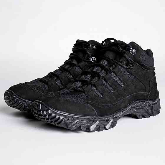 Черевики Тактичні Зимові Чорні На Флісі  "ALFA" Харків