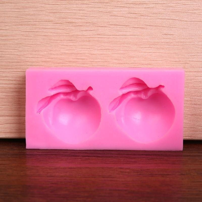 Молд силіконовий Персик 103 на 53 мм рожевий Київ - фото 8