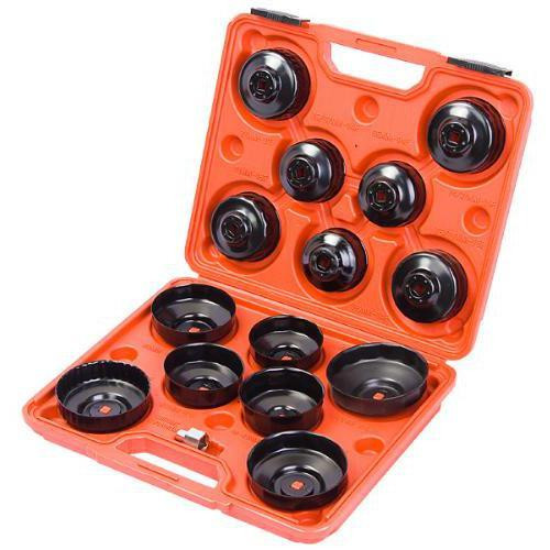 Знімач масляного фільтра (чашка) 16ін. 1/2&quot;,3/8&quot; Alloid НС-4017 Вінниця - фото 1