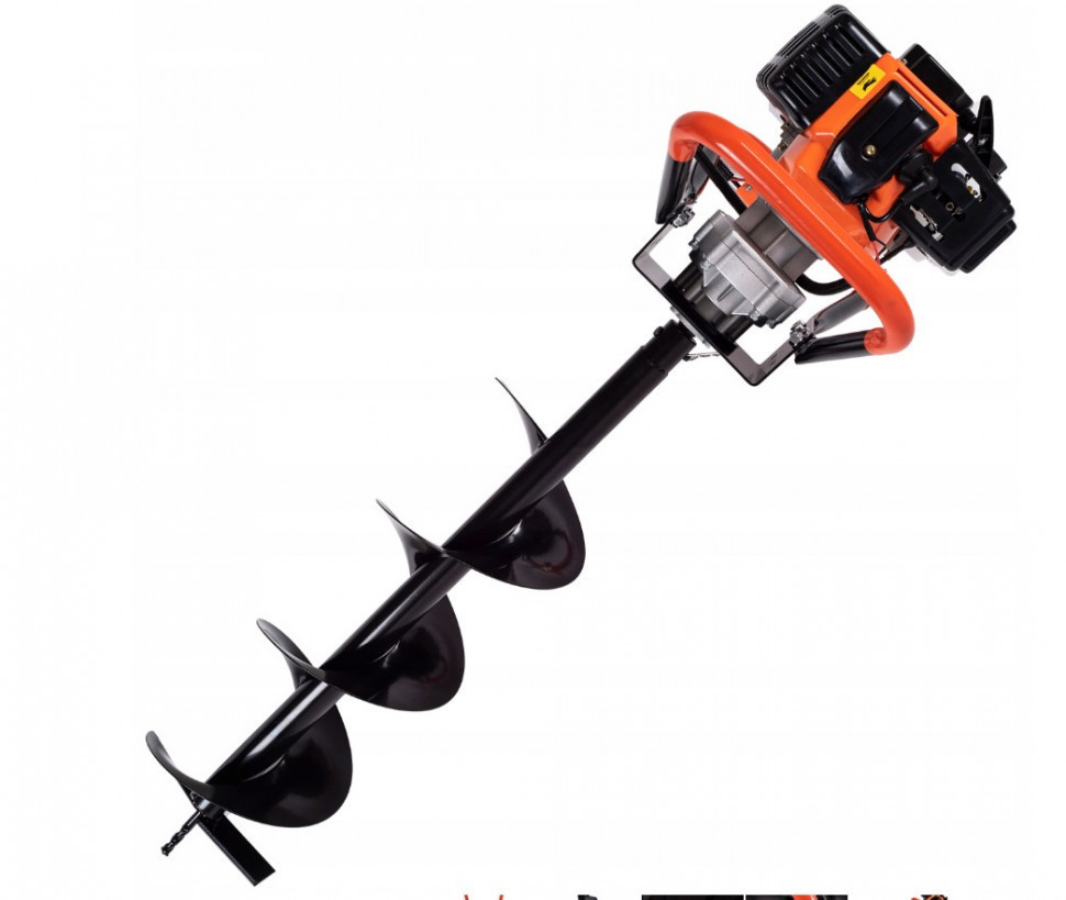 Бур бензиновий земляний BX-121, Мотобури бензобури та шнеки бури + 3 Свердла 100 150 200 Мм, Мотобур BOXER Львів - фото 8
