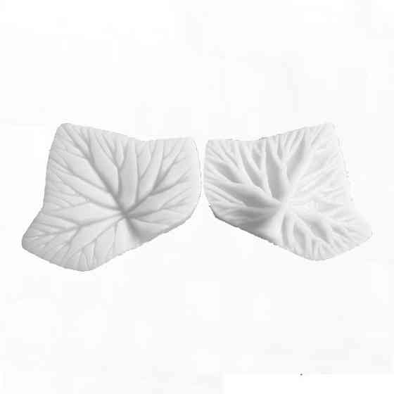 Силіконовий молд Листя плюща 69 на 51 мм білий Київ