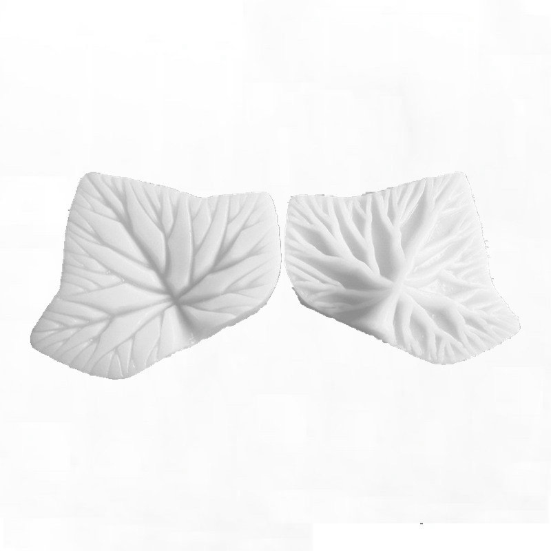 Силиконовый молд Листья плюща 69 на 51 мм белый Киев - изображение 2