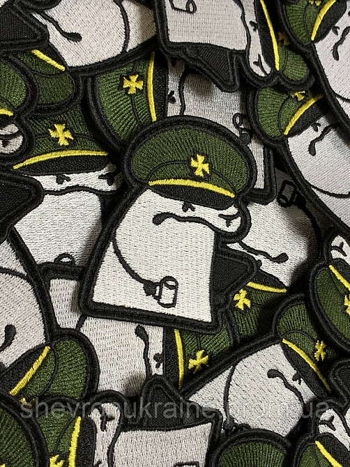 Шеврон Флорк Генерал (Форма контурна. На липучці) Розмір 8x7см Київ - фото 3