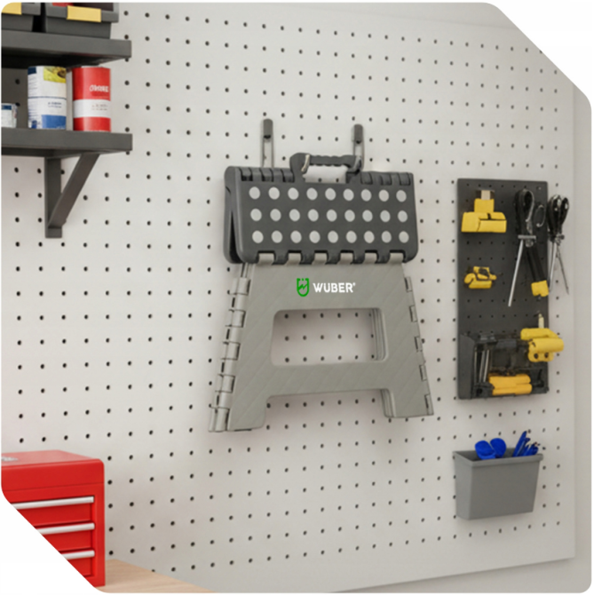 Складаний табурет-підставка для майстерні 150кг Wuber (Польща) Київ - фото 7