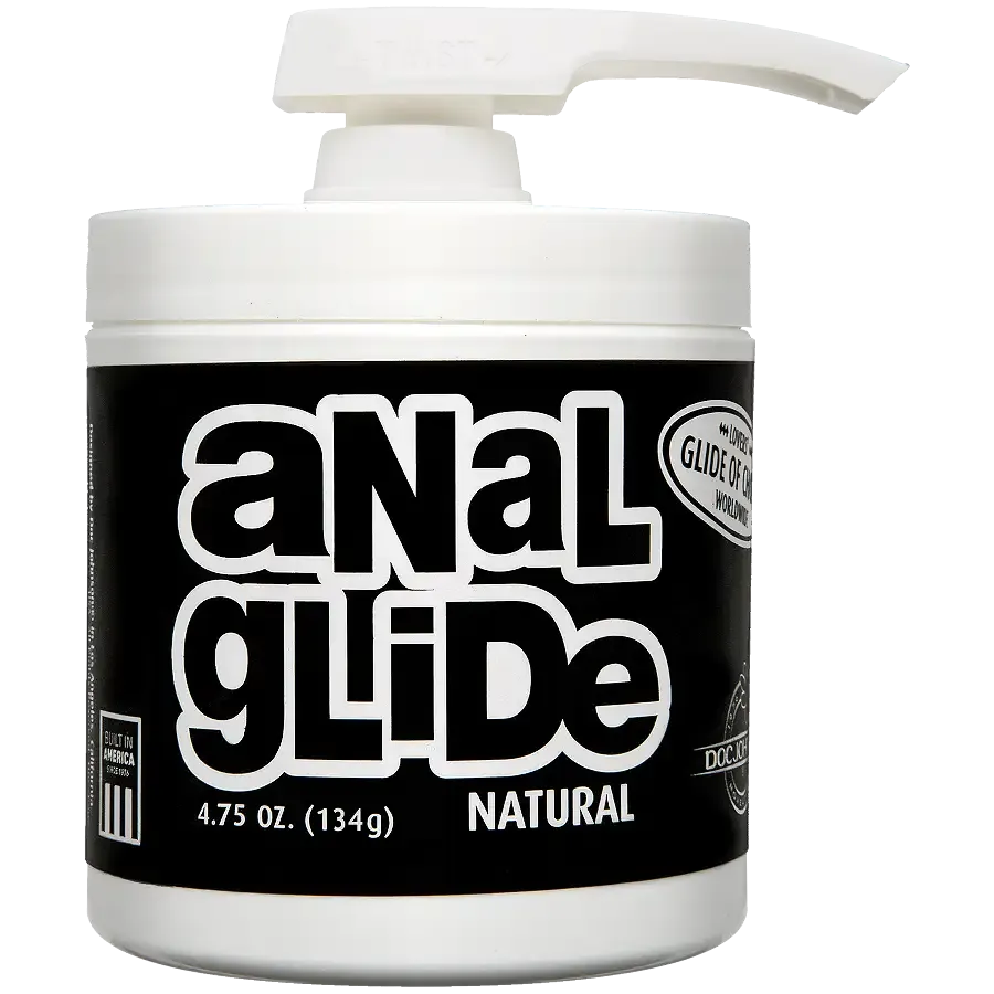 Анальна змазка на олійній основі Doc Johnson Anal Glide Natural (127 г) тривале ковзання Львів - фото 1