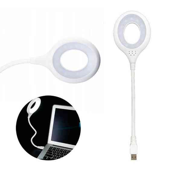 Гибкий USB светильник 16 LED, 5 Вт, Белый Лампа USB LED lamp LK-50/ 6173 (200 Киев
