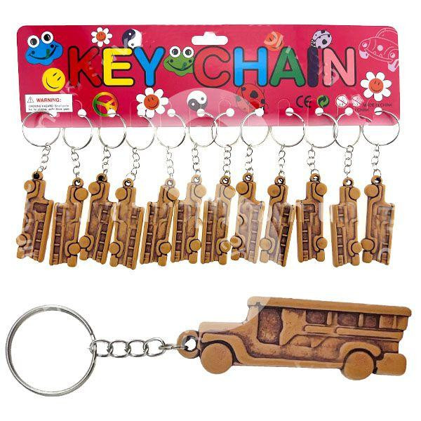 Брелок на ключи из кости Автобус 12 шт Киев - изображение 1
