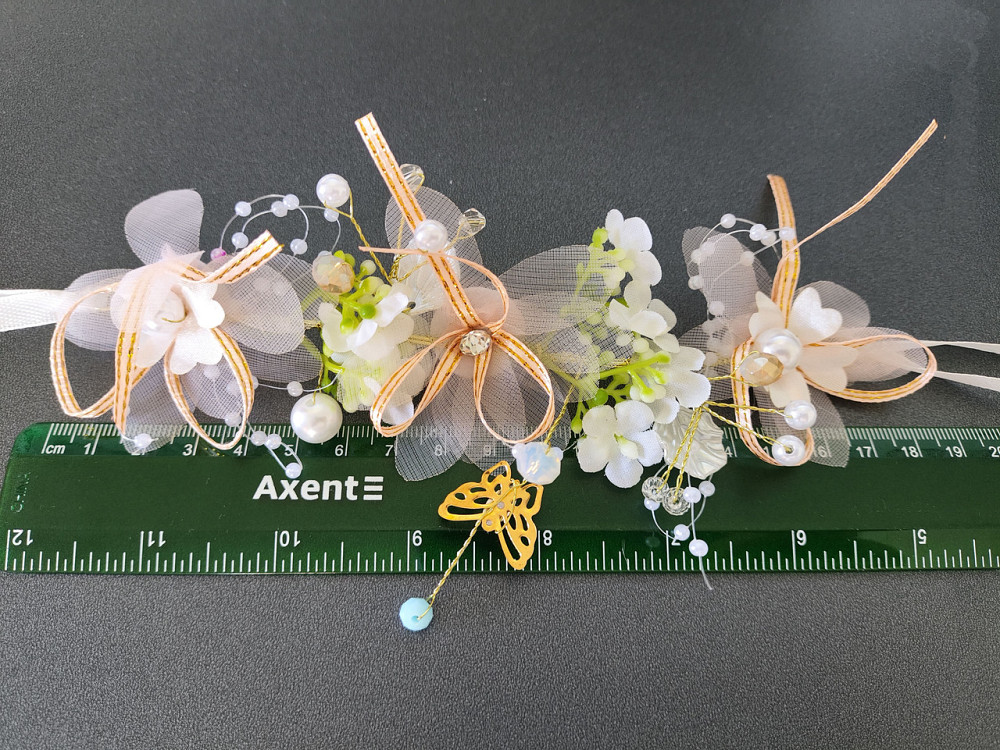 Віночок з квітками для дівчинки Смела - изображение 4