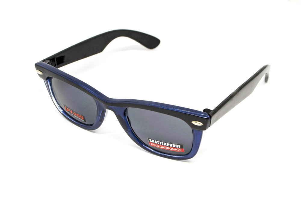 Окуляри захисні Swag Hipster-4 Blue (gray), сірі Запорожье - изображение 5