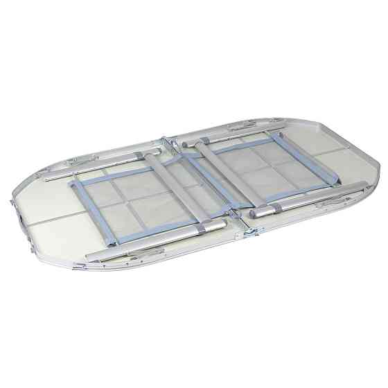 Стол Bo-Camp Premium Oval 150x80 cm Grey (1404405) Вінниця