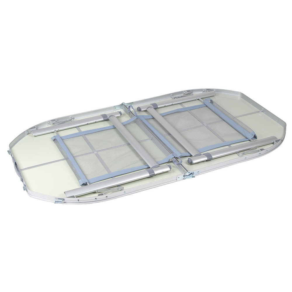 Стол Bo-Camp Premium Oval 150x80 cm Grey (1404405) Вінниця - фото 6