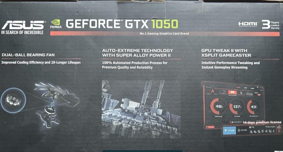 Видеокарта ASUS GeForce GTX 1050 2Gb GDDR5. Киев - изображение 5