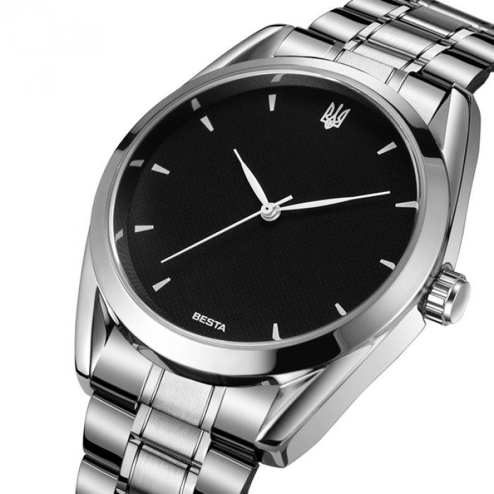 Мужские наручные часы Besta Nation (Серебристые) Винница - изображение 5