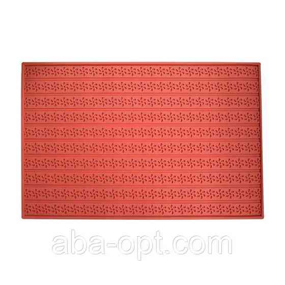 Килимок силіконовий для заливання шоколаду "Квіточки" 55 х 36 см (шт) Одеса