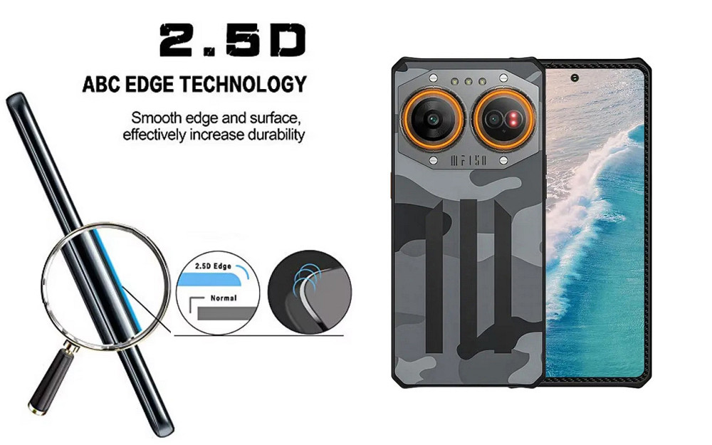 Захисне скло ArmorGlass для Oukitel F150 Air2 Ultra – стійке до подряпин та ударів Київ - фото 2