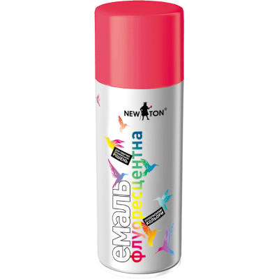Аэрозольная краска для автомобиля New Ton флуоресцентна 3026 червона, аер. 400 мл (000000684) Винница - изображение 1