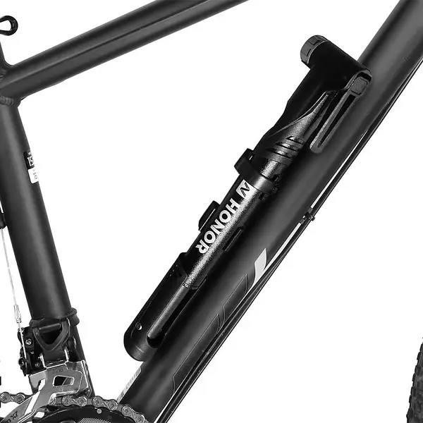 Портативный велосипедный насос с иголкой Feel Fit QT-021 Черный Бровары - изображение 6