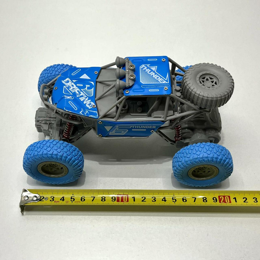 Машинка джип на радіокеруванні годинник + пульт з амортизацією 1:20 Блакитна (UD2201AS) Чернігів - фото 9