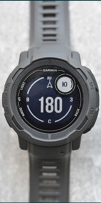 Годинники: Garmin Instinct 2 gphite mil-std-810g GPS Компас Київ - фото 3