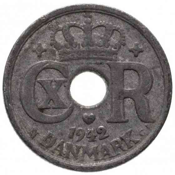 Монета 10 эре 1942, Дания Полтава