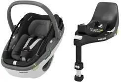 Автокресло Maxi-Cosi Coral 360° Essential Black 0-12Kg + Baza Familyfix 360° Киев - изображение 1