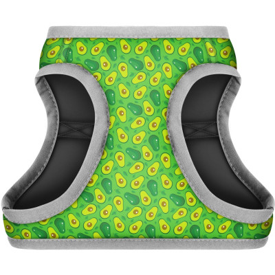 Шлей для собак WAUDOG Clothes с QR паспортом "Авокадо" S1 (2961) Винница - изображение 2