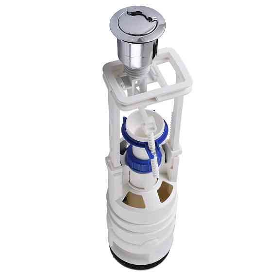 Двухфункціональний зливний клапан K.K.POL  DUOMAX ZSD/209/053, 3/6л(350/ZSD/053-00-T0) Київ