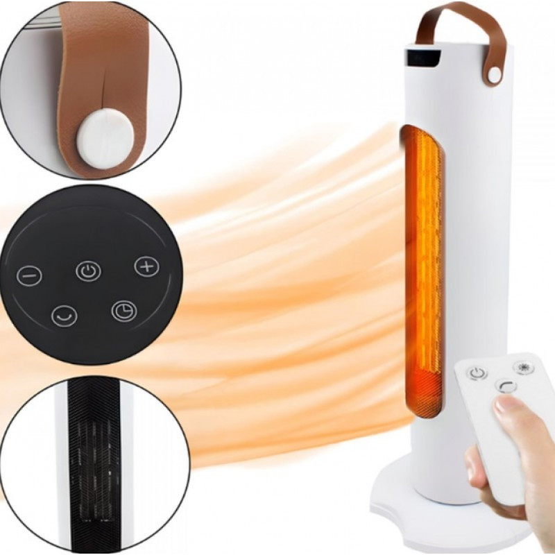 Колонний обігрівач керамічний підлоговий Tower Heat 2000Вт Одеса - фото 4