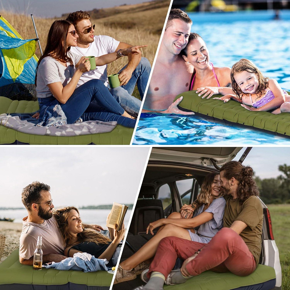 Туристичний надувний каремат GGOV Луцьк - фото 1