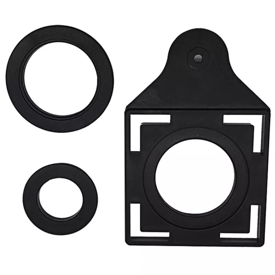 Кондуктор-направляющая для алмазных коронок Ø25/40/45 мм, центровочный шаблон для сверления плитки и стекла (98745637) Киев