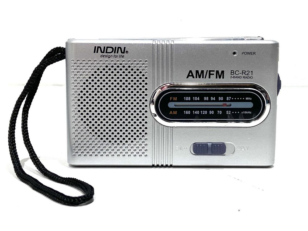 Радіоприймач міні Indin на батарейках 10х7 см (8165) Чернігів - фото 3