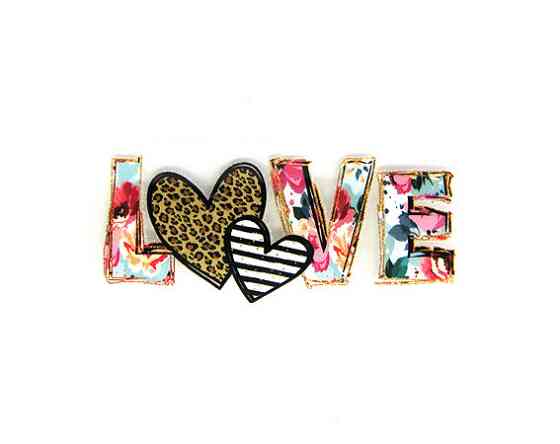 Термонаклейка маленькая Love Любовь Киев