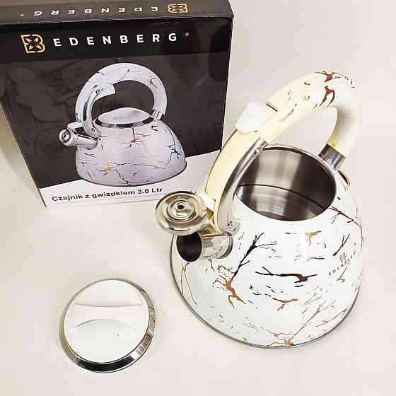 Чайник 3 л со свистком Edenberg EB-8864 3Л, Чайник для приготовления чая со свистком BV-23 Львов