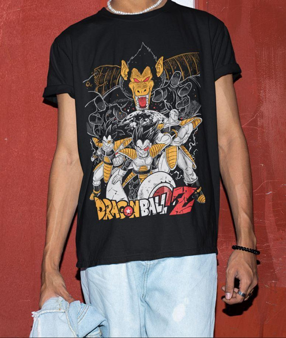 Футболка чоловіча з аніме принтом Вінтаге Спекіал Аніме Лове оверсайз (S/M/L) Чорний AnimeJ1176 Дніпро - фото 3