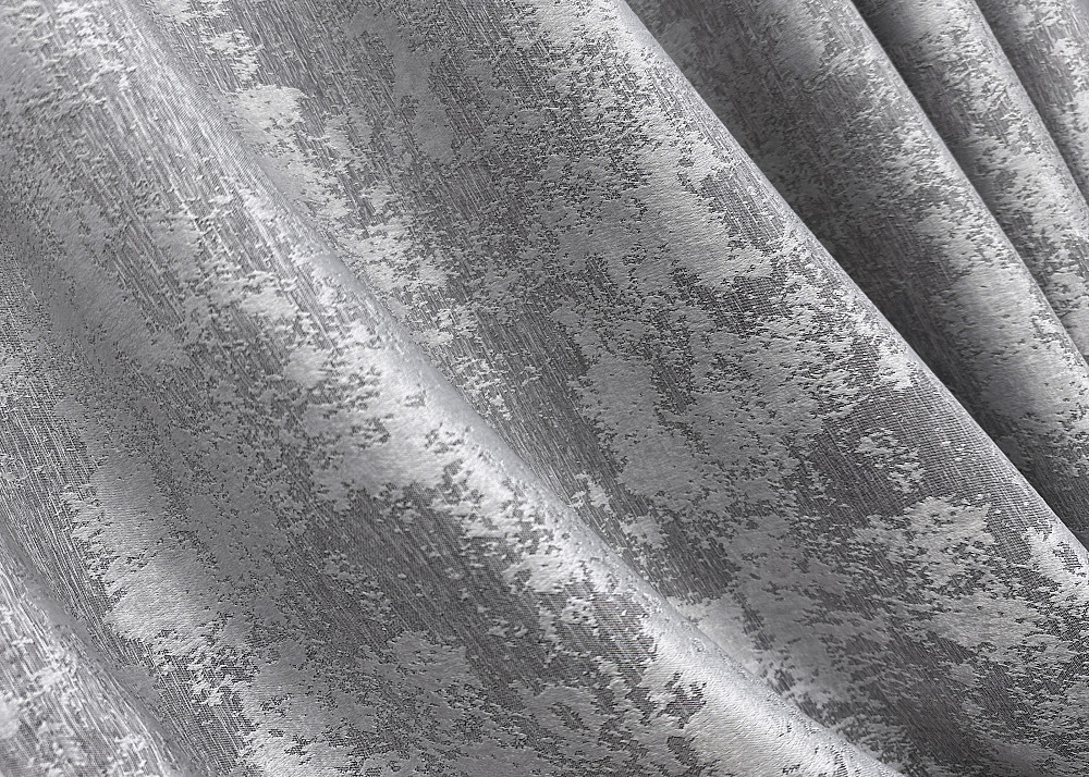 Комплект штор на люверсах VR-Textil Жакард Sultan YL № 1668ш Сірий 150х250 см 2 шт (37-0169) Київ - фото 7