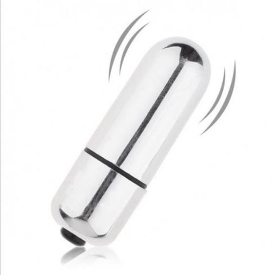 Вібропуля - X-Basic Bullet Mini 10 Speeds Silver Sex Aura Київ - фото 1