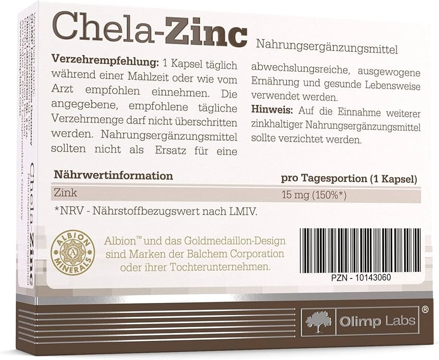 Chela-Zinc 30 caps Луцк - изображение 2