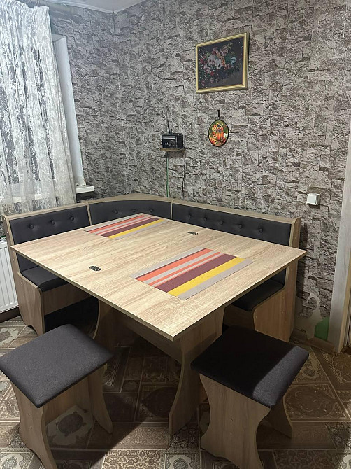 Розкладний кухонний стіл 59х89см - Дуб Сонома Львів - фото 9
