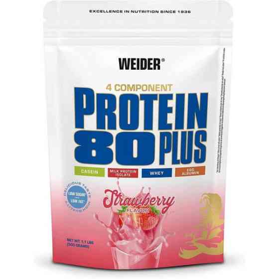 Протеїн Weider Protein 80 Plus 500 g (Strawberry) Луцьк