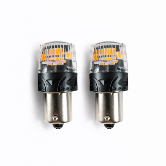 Комплект светодиодных ламп StarLight Vision PY21W (T25) BRS LED BAU15S AMBER 12/24V Харьков