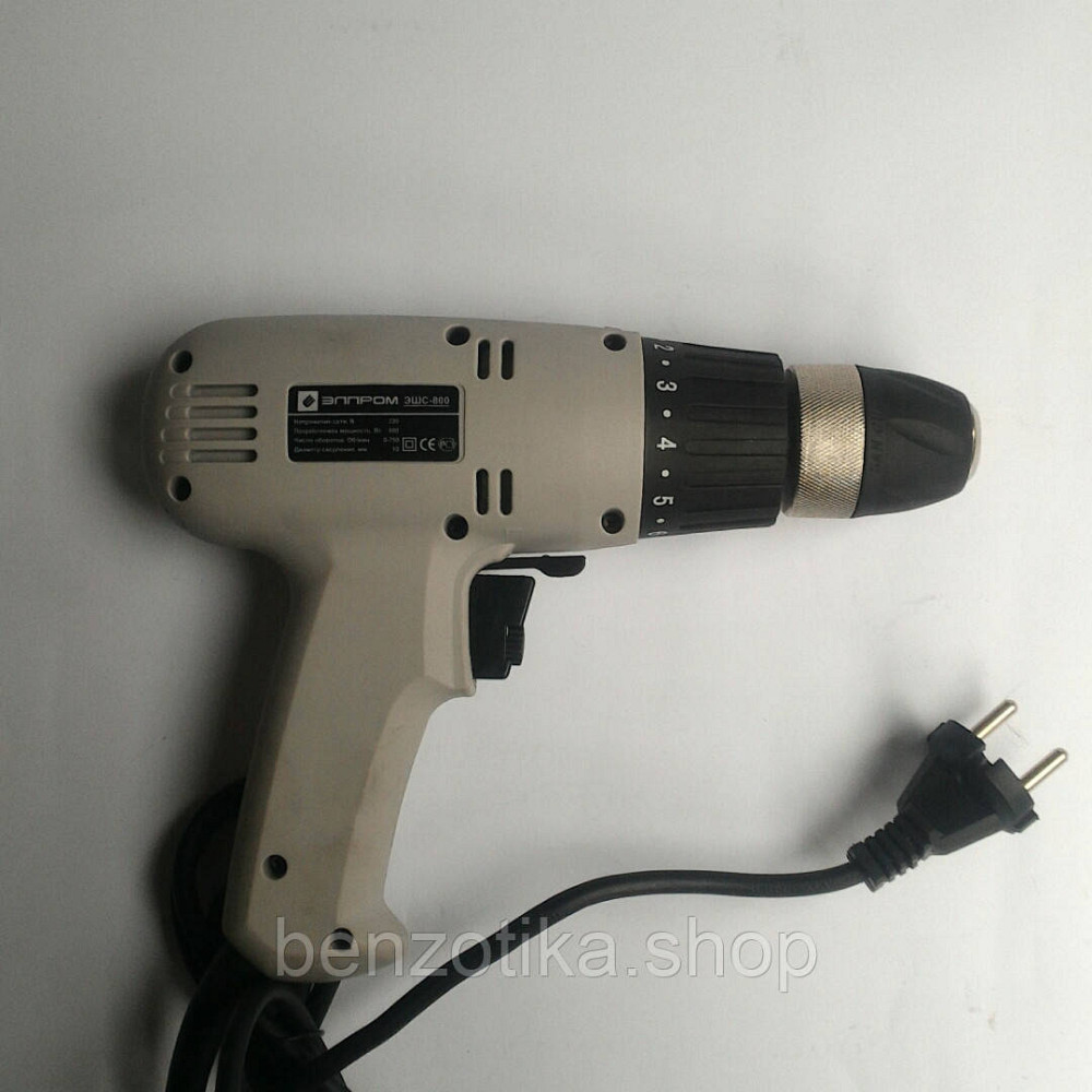 Сетевая дрель-шуруповерт Элпром ЭШС-800 Киев - изображение 4