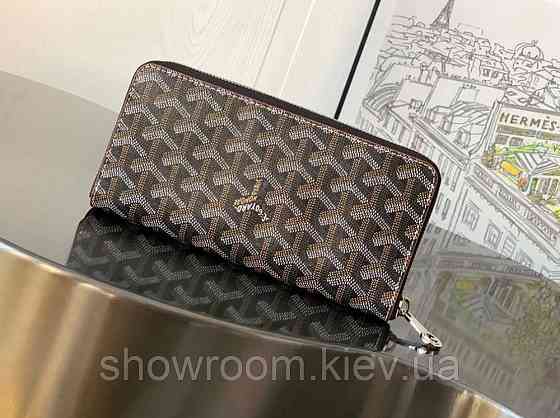 Гаманець на змійці Goyard (094) brown Lux Київ
