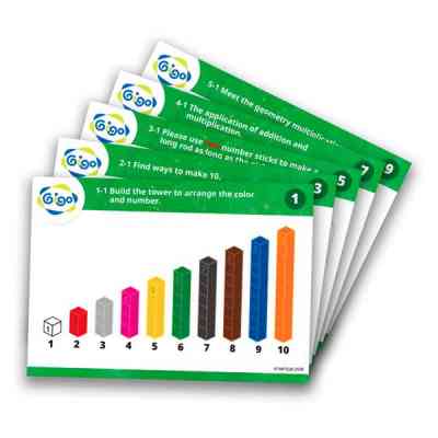 Навчальний набір Gigo для рахування Палички Кюїзенера, 250 шт (1028-250R) Вінниця