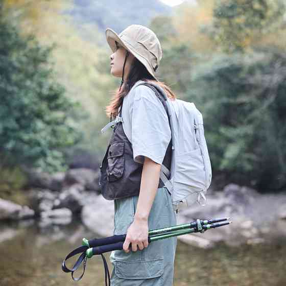 Трекінгова телескопічна палиця Naturehike CNK2550DS010 Sunlit Terk Base, 60-135 см, чорна Киев
