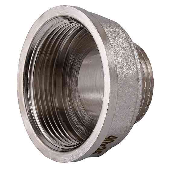 Переходник редукционный 1 1/2″х1″ВН никелированный восьмигранный NK753O OPTIMUM Киев