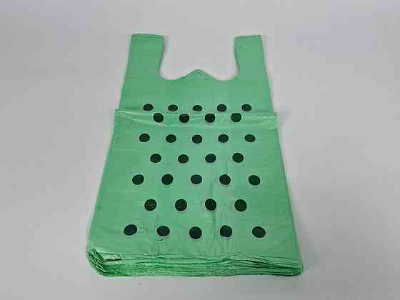 Пакет майка поліетиленова (тип FA) 300 (2*85)*550 Горох Леомі (100 шт.) Харків