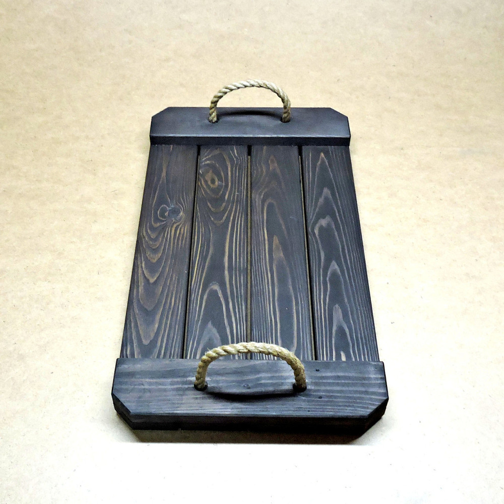 Піднос дерев'яний "Брюссель" венге Миколаїв - фото 3