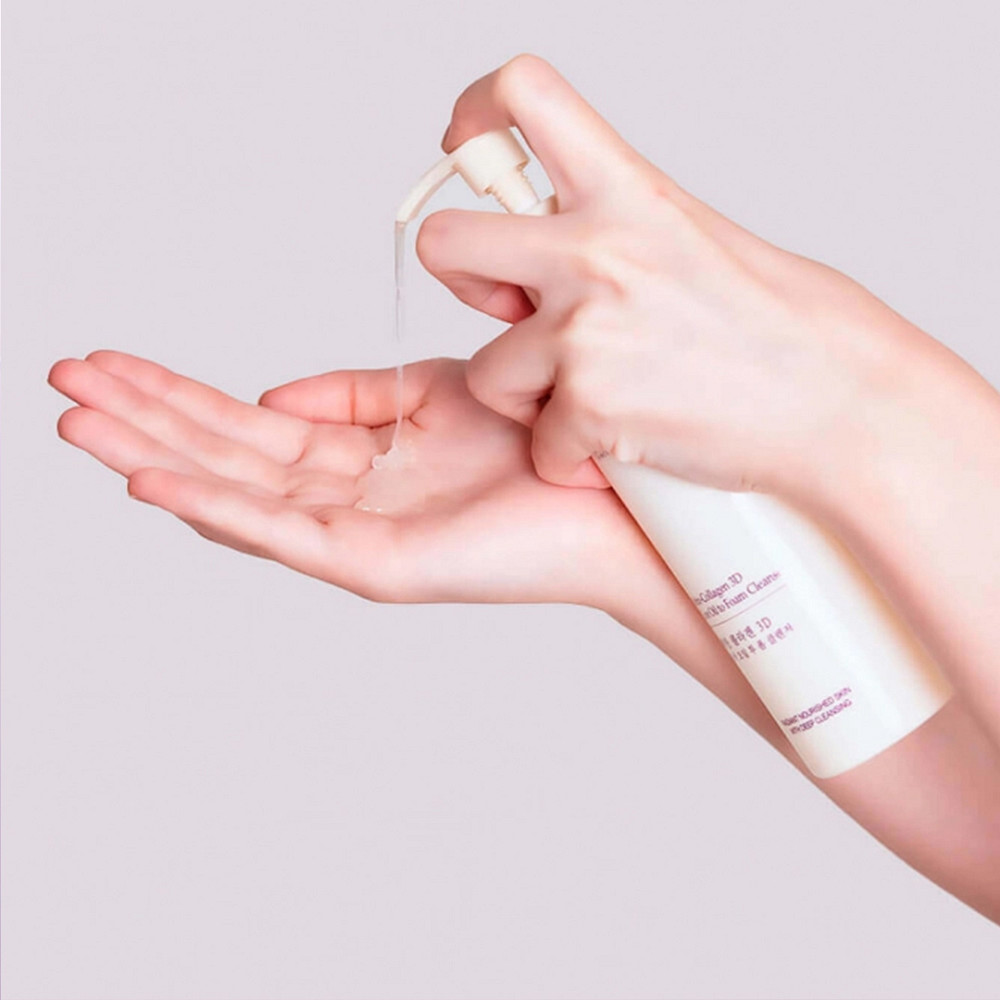 Гідрофільна очищуюча олія-пінка з колагеном Retin-Collagen 3D Core Oil to Foam Cleanse Fraijour 210 мл Київ - фото 2