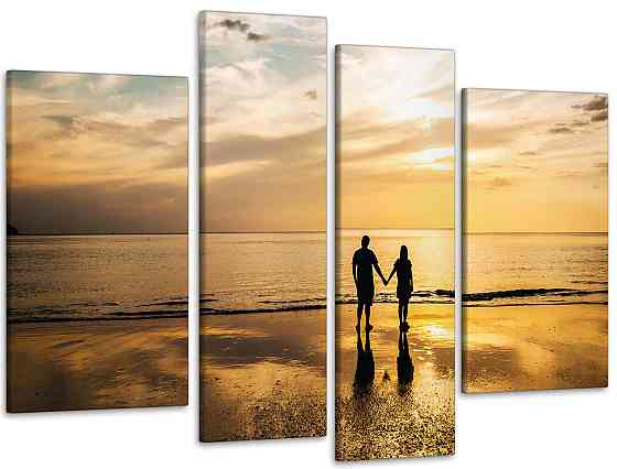 Модульна картина Пара на пляжі Art-140_4 Київ